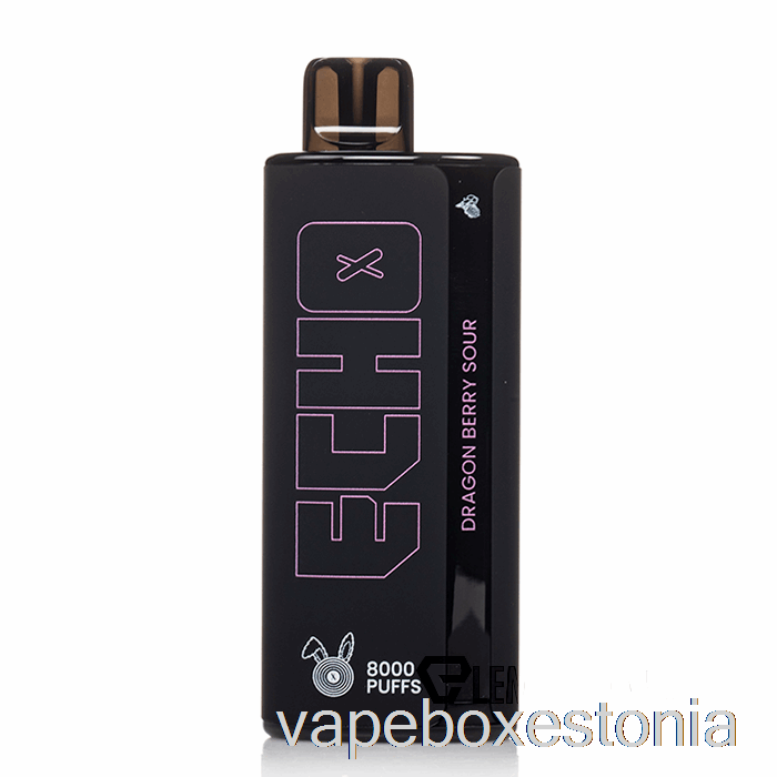 Vape Box Estonia Echo 8000 ühekordne Draakonimarja Hapukas